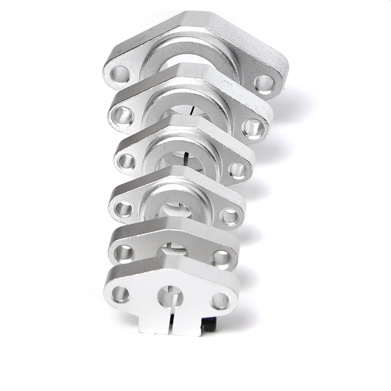 Asse ottico della vite di supporto in alluminio standard con cursore a scatola aperta diritta SHF8 SHF10 SHF12 SHF13 SHF16 SHF25