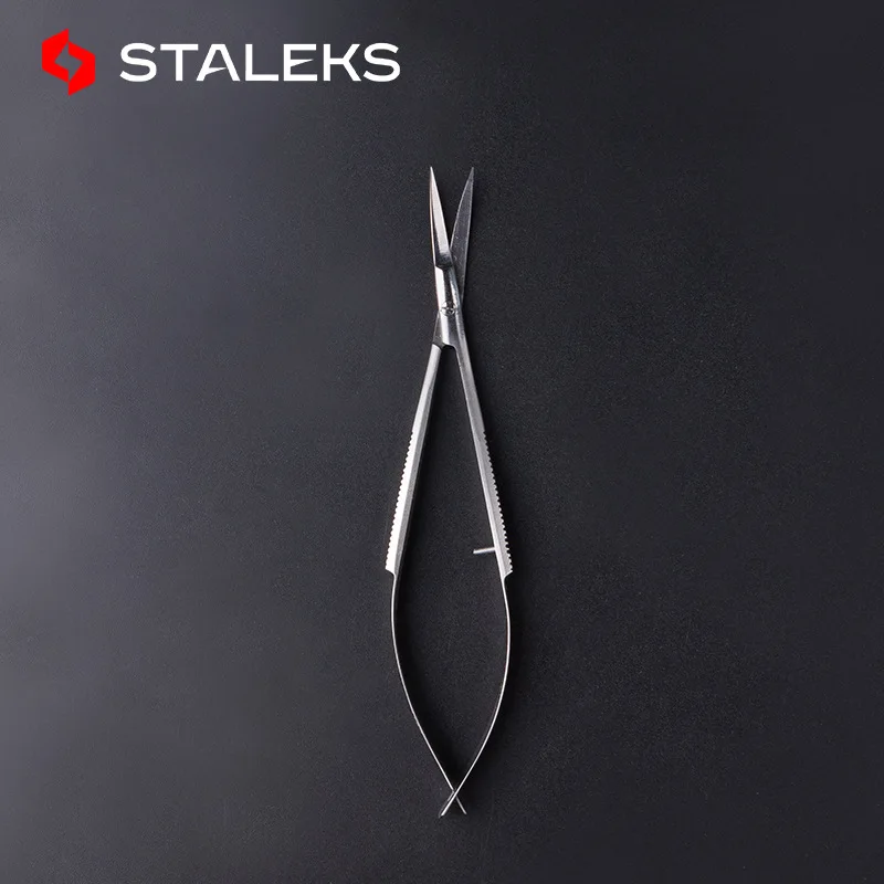 1pc STALEKS Expert 90-1 Stainless Steel Eyebrow Makeup Scissor Eyebrow Trimmer Special Scissors Make Up Beauty Tool