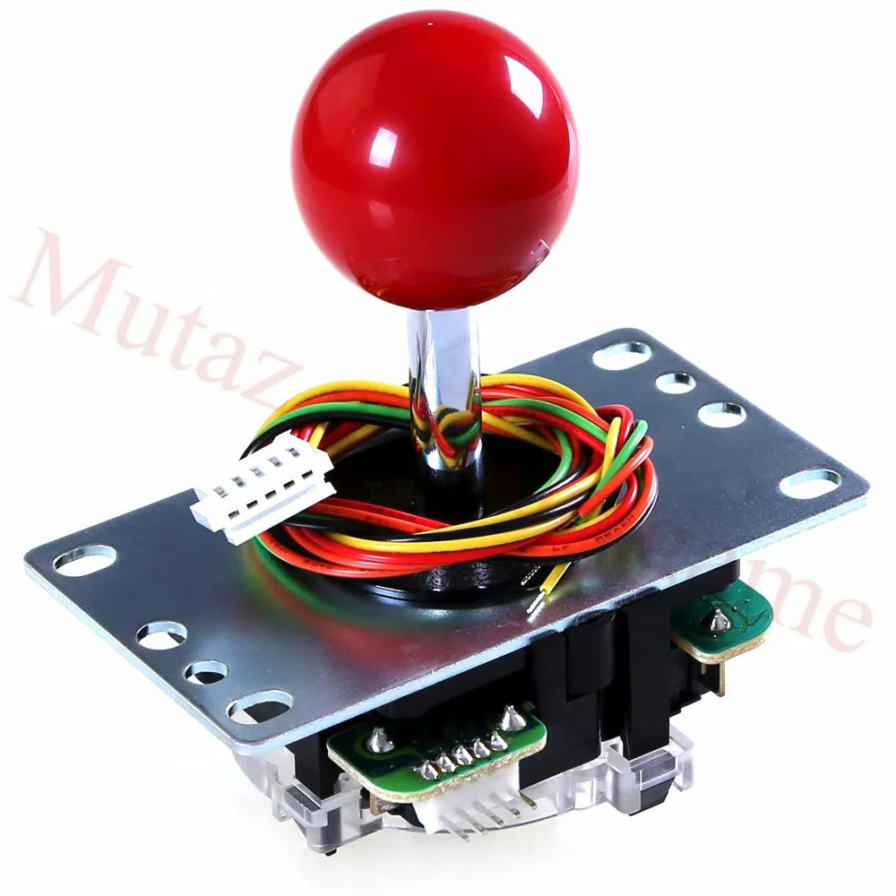 

Original Brand New JLF-TP-8YT Japan Sanwa Joystick fight rocker with Ball Top Handle Arcade Joystick Part 4 & 8 Way Adjustable