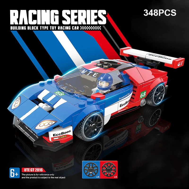 Speed Champions F1 EVO Camaro F8 Senna WRC Figures MOC Sports Car Model Building Blocks Bricks Classic Rally Racers Vehicle Toys