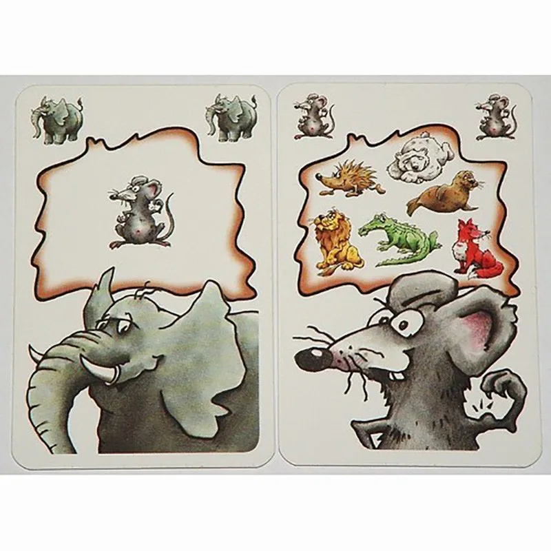 3-7 Players Frank zoo Cards Game Board Game Funny Transactions Metting Game Chinese Version Send Free English Instructions