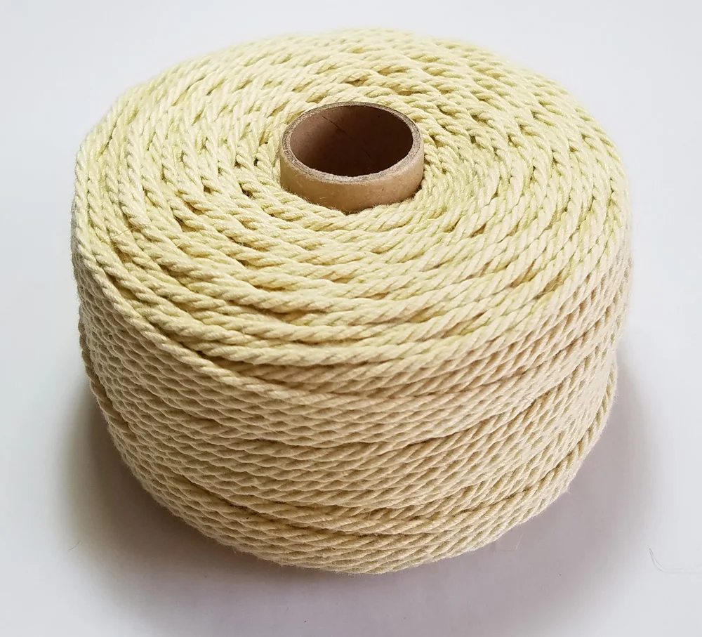 Thicker 100% Cotton rope 60m/roll colorful twine macrame cords  for party wedding decoration accessory DIY