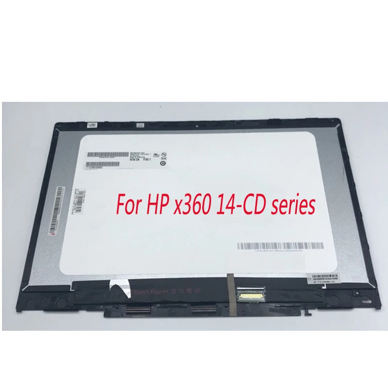 

For HP Pavilion X360 14-CD 14M CD Series L20555-001 L20553-001 Laptops Touch Screen LCD Display Assembly Replacement TPN-W131