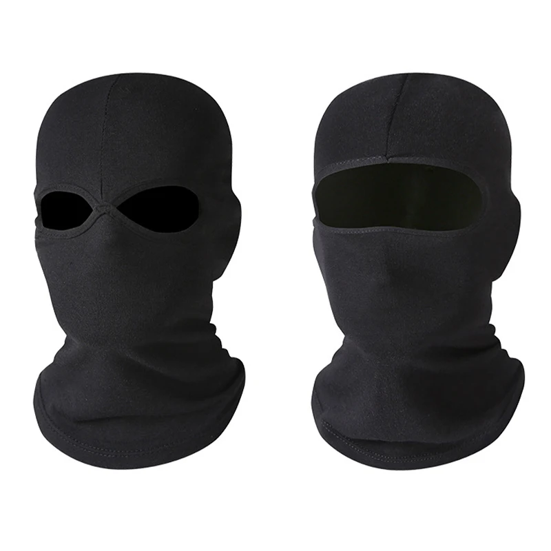 Unisex Winter Fleece Balaclava Black Full Face Mask Neck Warmer Thermal Head Cover Cycling Hood Sport Ski Snowboard Scarf Hat