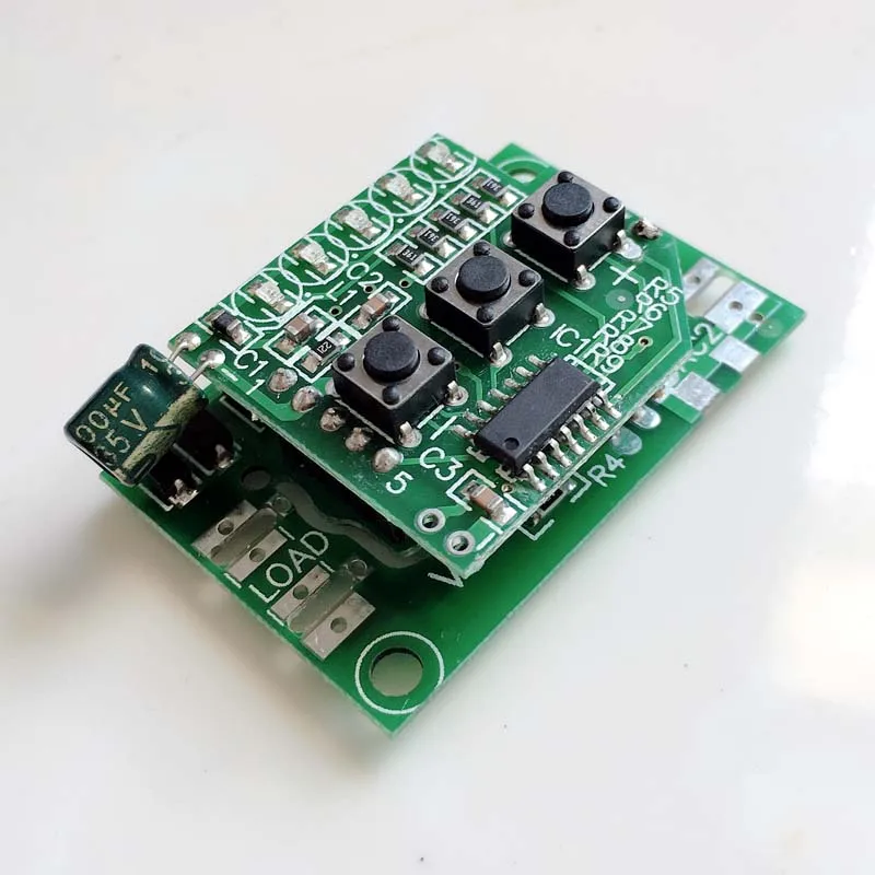 Fading Bright and Dimming AC Dimming Module Stepless and Very Slowly Bright and Dark Power Adjustment Circuit