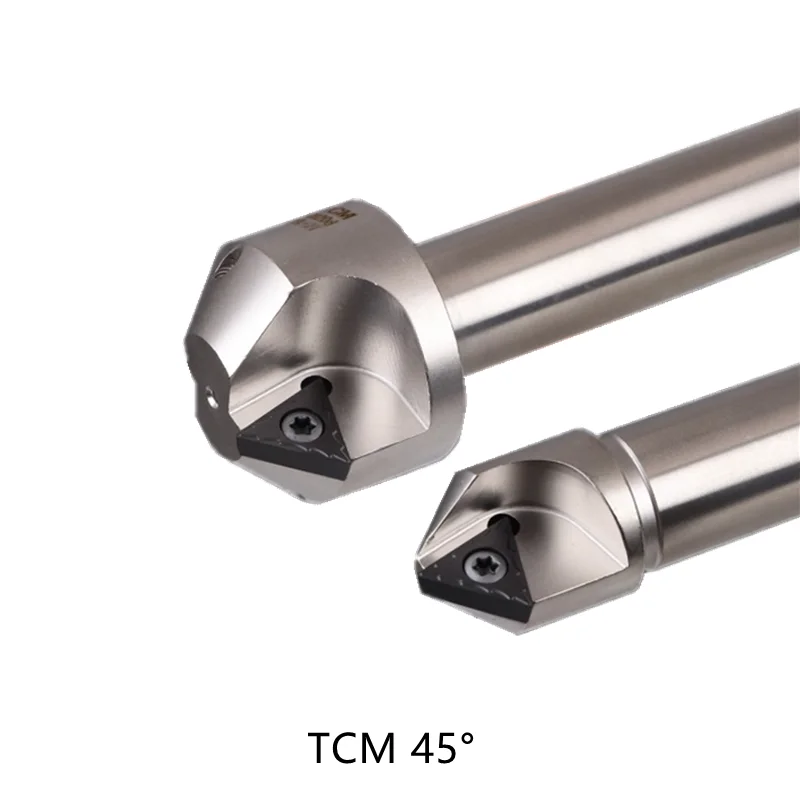 

TCM45 Chamfer Bar Insert TCMT16T304 Handle Alloy Cnc Hardened Aseismic Rod Machine Inserts Tool milling