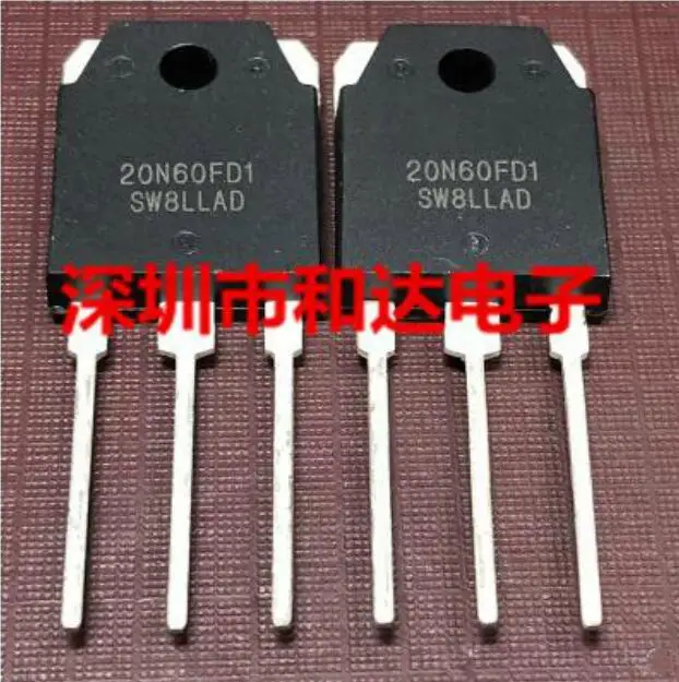  10PCS 20N60FD1 SGT20N60FD1PN TO-3P 600V 40A