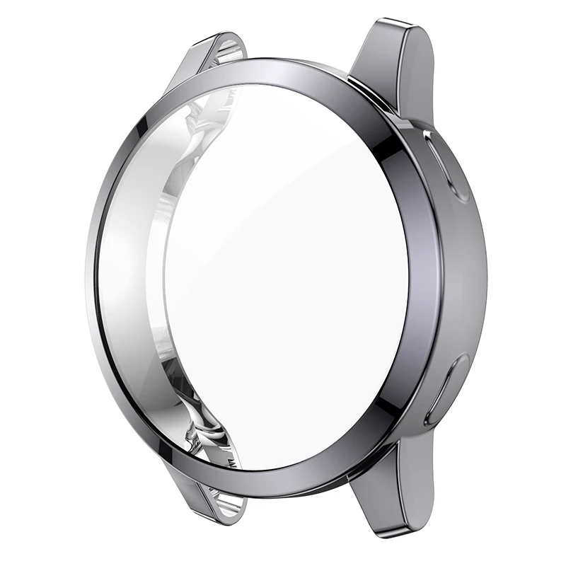 TPU Bảo Vệ Màn Hình Dành Cho Garmin Venu 2/2S Vivoactive 4/4S Viền Mạ Ốp Lưng Vivoactive4 venu2 Bảo Vệ Trường Hợp Vỏ