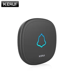 KERUI-Botón de timbre táctil a prueba de agua, botón de emergencia SOS inalámbrico, accesorios de alarma de 433MHz para sistema de alarma KERUI Doorbel