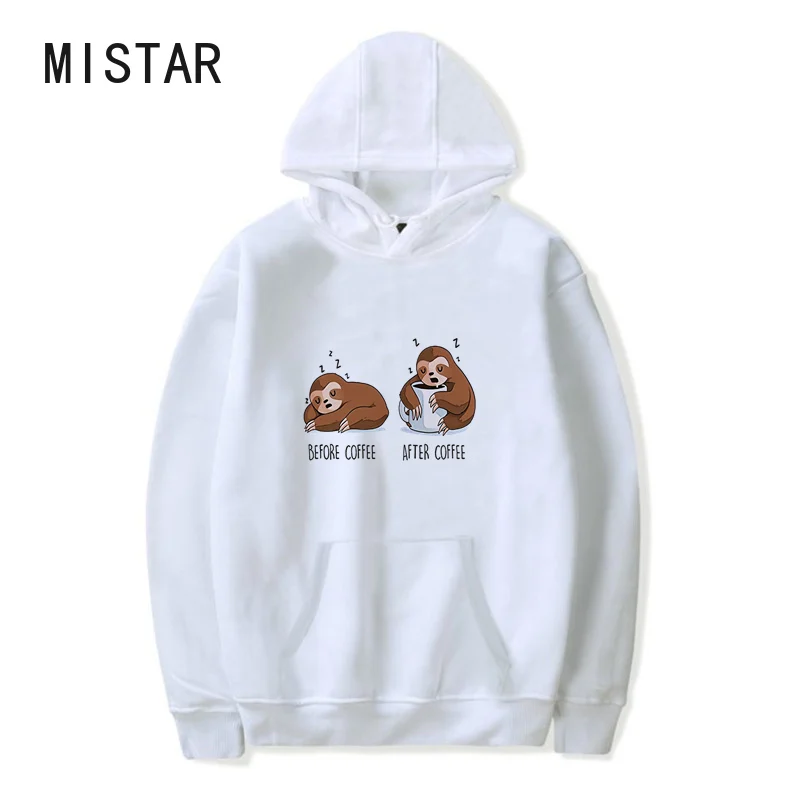 

Cute Monkeys Pattern Sweatshirt Cartoon Hoodie Female Loose Hoodies Long Sleeve Sweatshirt Winter Sweatshirt Thick Clothing