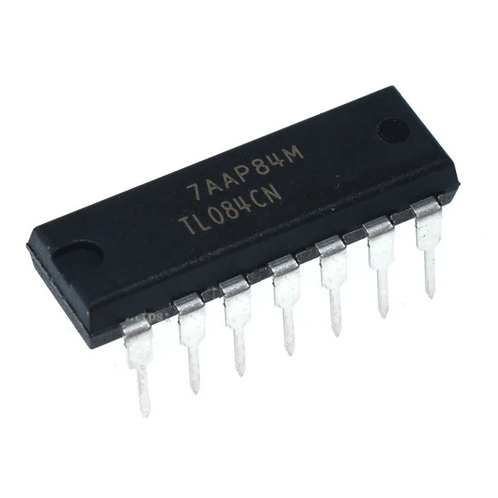 5 Buah/Lot TL084CN TL084 JFET-INPUT Amplifier Operasional DIP-14