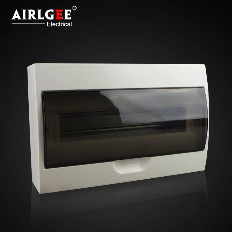 

15-позиционная заподлицо, водонепроницаемая пластиковая электрическая распределительная коробка для питания, блок пользователя для поверхностного монтажа