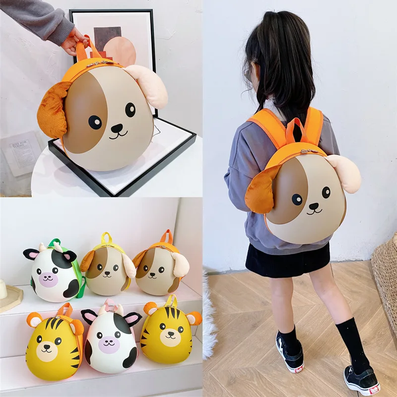 Zoo School Bag Backpack Children School Bag EVA Fashion Backpacks school bags Children\'s bags Book Bag