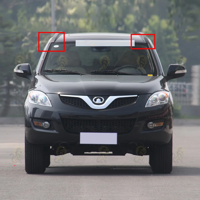 Fit for Great Wall Haval h5 European version front windshield trim roof trim bead trim car accessories