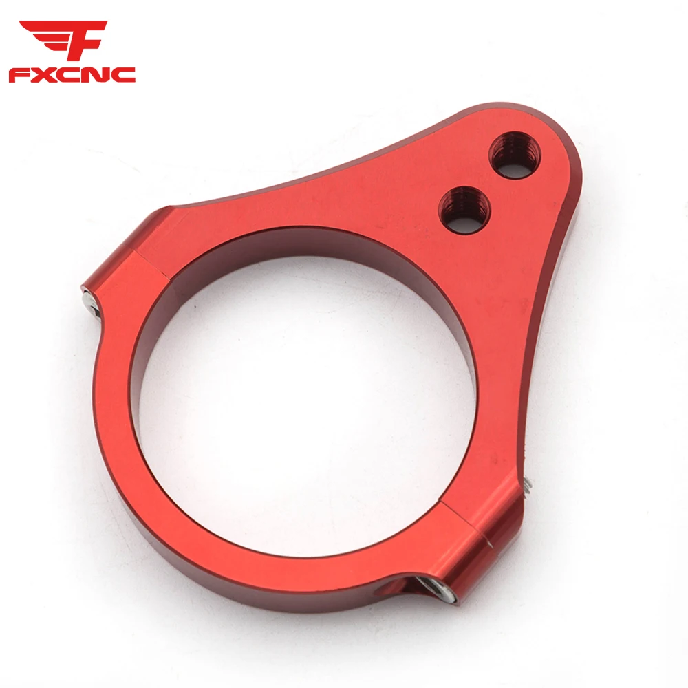 Universal 40 43 48 50 51 52 53 31 33 35 36 37 39 55mm CNC Aluminum Steering Damper Motorcycle Damper Fork Bracket Support Holder