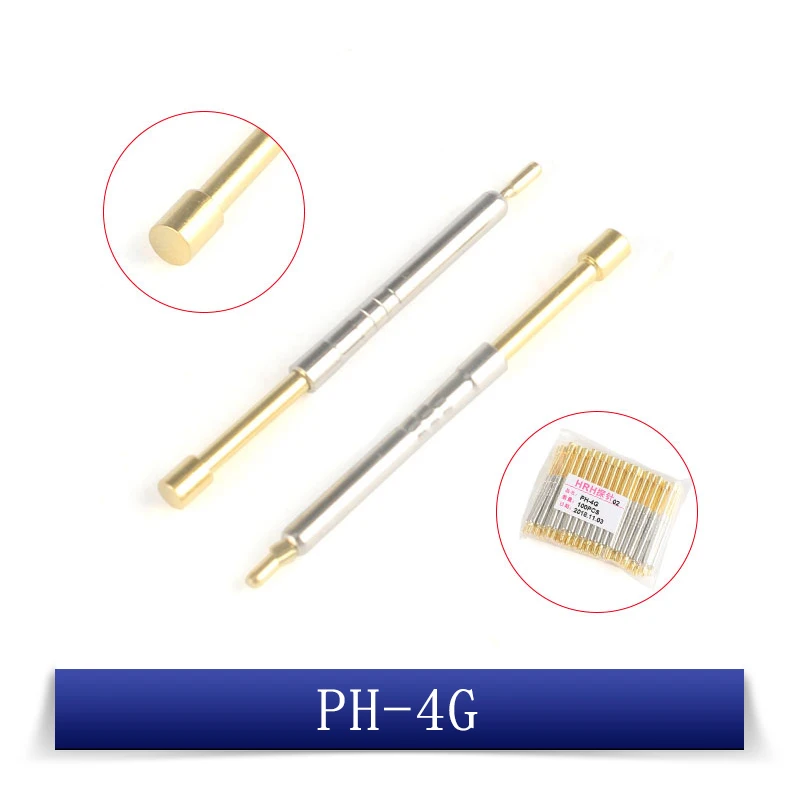 10Pcs/2Pcs Testing Contact Probes Pin PH-2A/2H/3A/3H/4A/4B/4D/4G/4H/6A/6D/6G 5A Retractable Spring Test Probe Pogo Pin