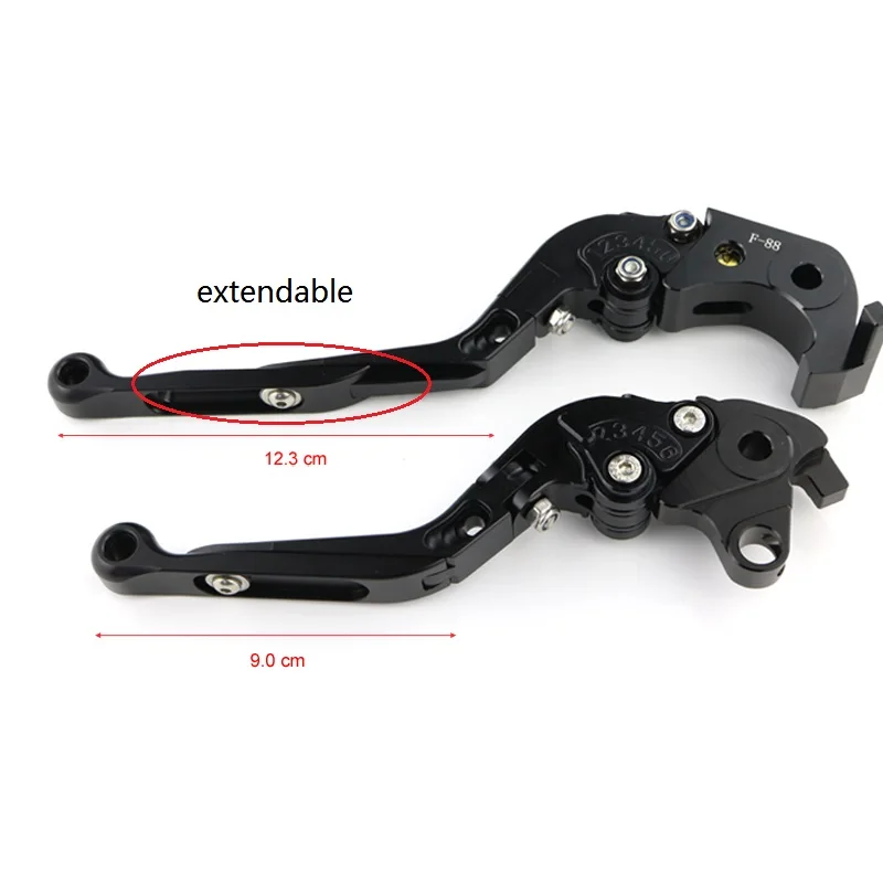 CNC Brake Clutch Lever Foldable Extendable Adjustable For DUCATI MONSTER 1200 MONSTER 1200 S 2014, M1100/S/EVO MONSTER 2009-2013