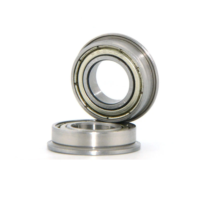 50/100pcs Flanged bearing  F6800ZZ F6800-ZZ Z 10x19x5mm shielded  flange deep groove ball bearing 10*19*5 mm