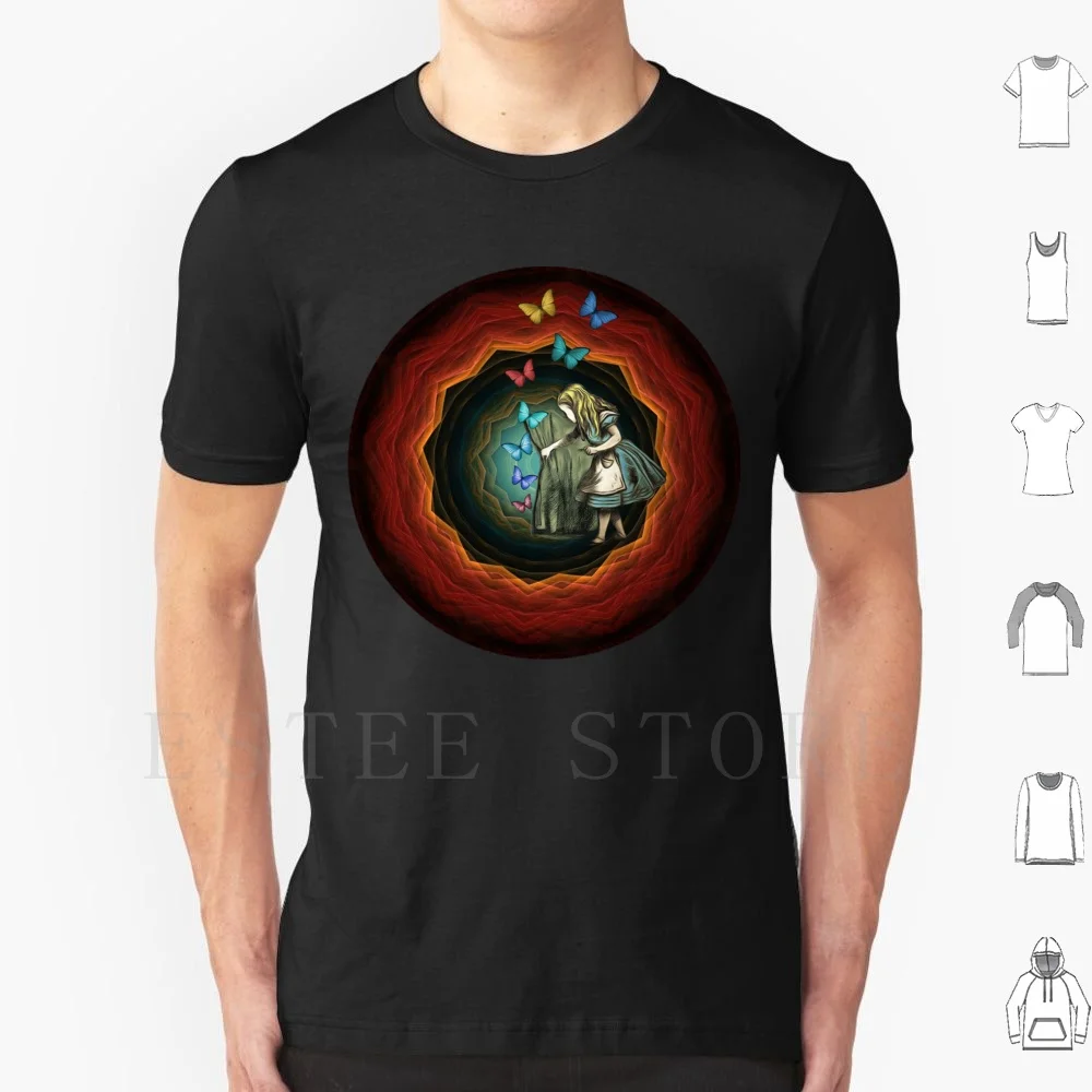

Alice In-Let The Magic Begin T Shirt Print Cotton Alice In Tea Party Lewis Carroll Book Quote Quotes Vintage Retro Wisdom