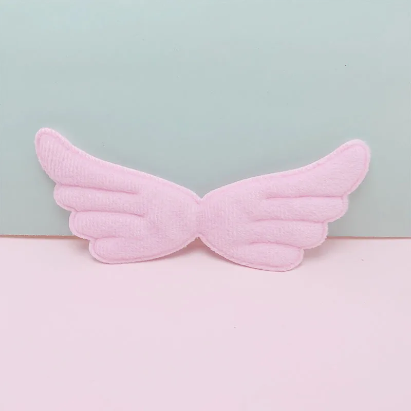 30 Stück/Set, 13,5 x 6 cm, Filz-Engelsflügel-Applikation zum Aufnähen, für handgefertigte Kleidung, Hüte, als Nähzubehör, für DIY-Haarspangen und als Aufnäher. – Detail 5