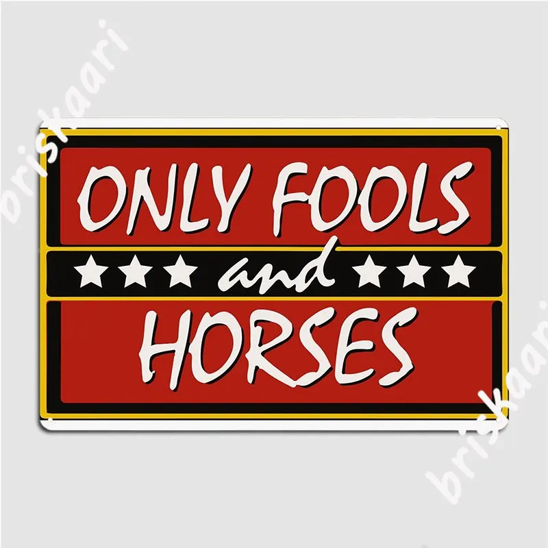 Only Fools And Horses Funny British Tv Show Metal Sign Club Party Bar Cave Retro Poster Tin Sign Posters