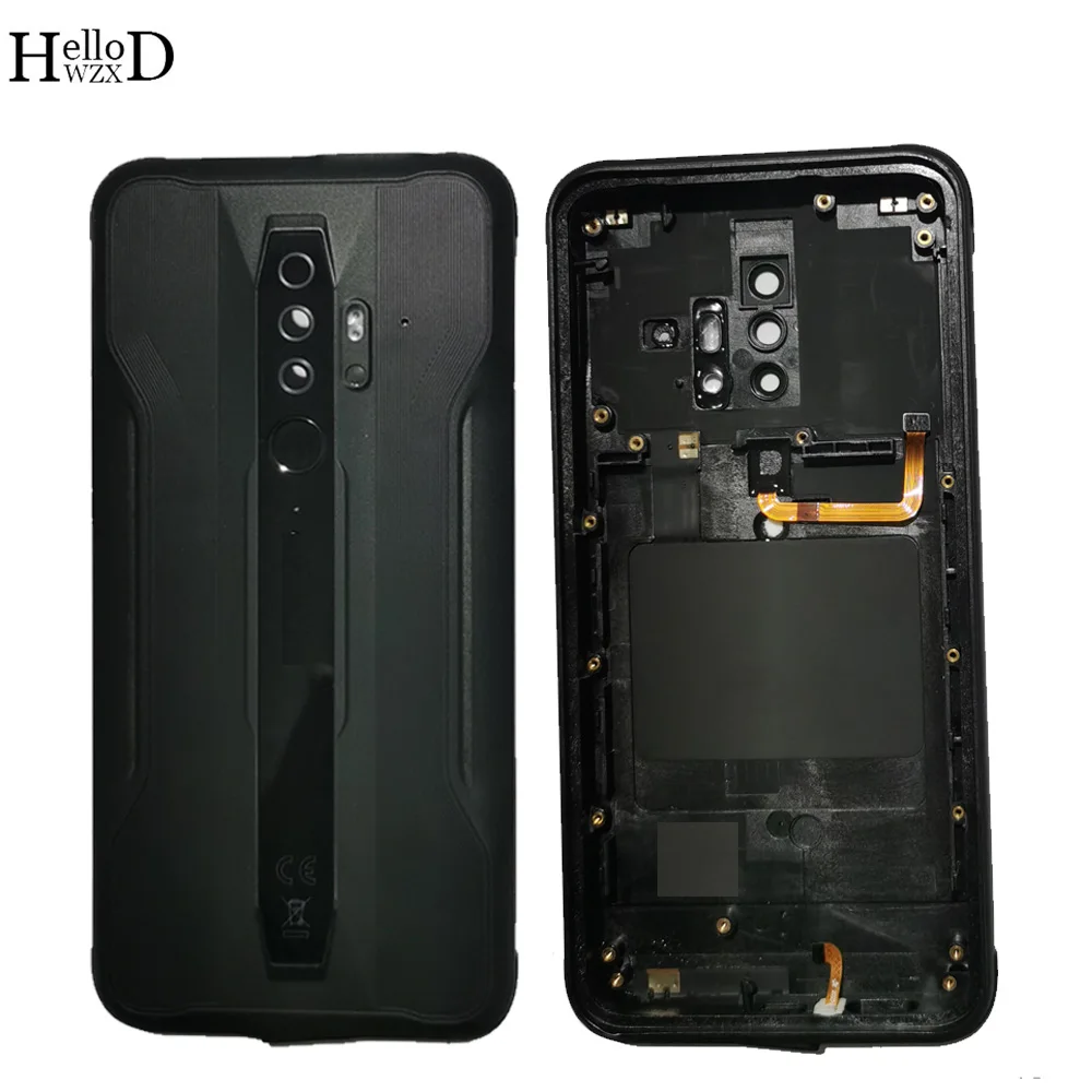 New Original For BlackView BV6300 Battery Back Housings Door Case Battery Cover Glass Panel Repair Parts With Logo