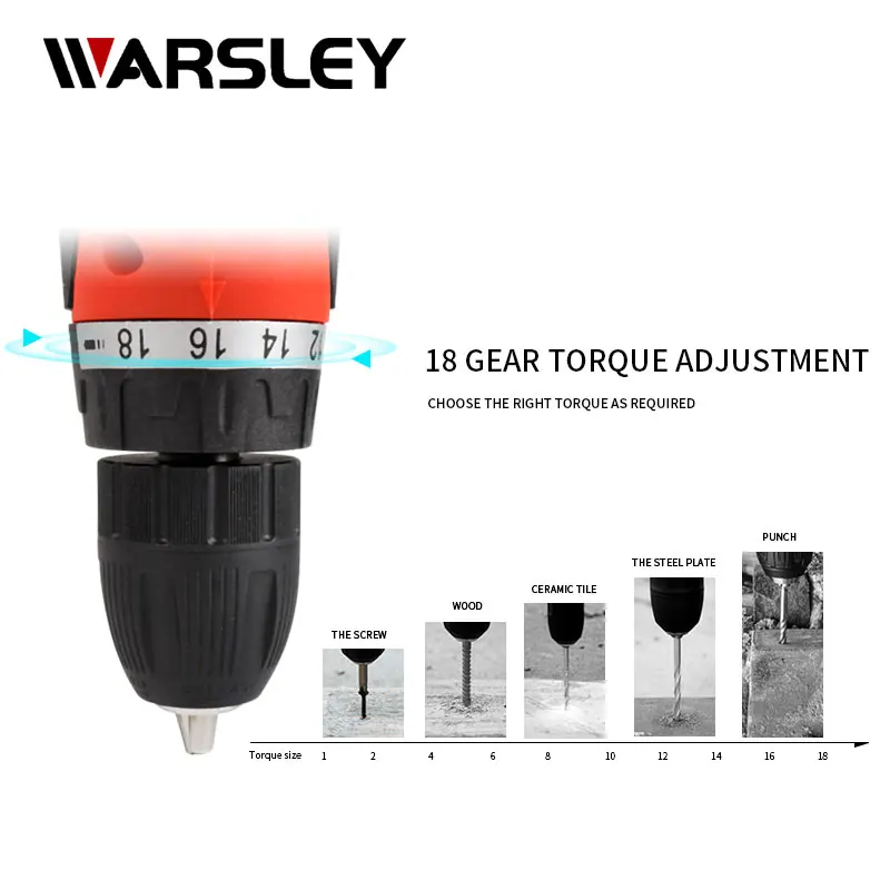 16 فولت بروكا ديامانتادا مثقاب لاسلكي مفك كهربائي أدوات كهربائية تالادروس Inalambricos Litio Envio Gratis Parafusadeira