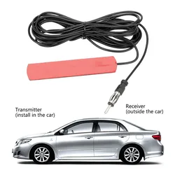 Universal Auto Radio FM Antenna Signal Amp Amplifier Marine Car Vehicle Boat RV Signal Enhancer Device Car Antenna