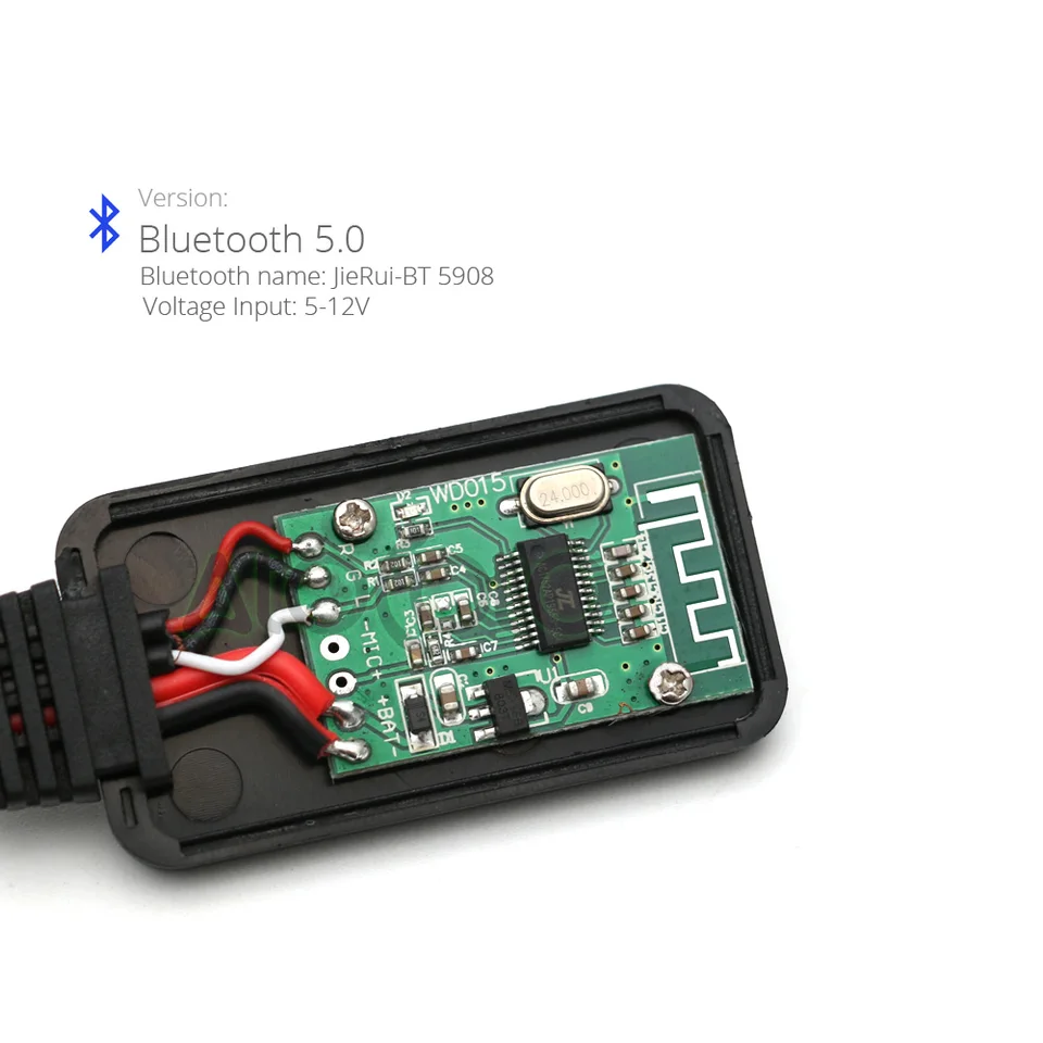 Car Bluetooth 5.0 Module AUX Cable Adapter for Porsche Becker