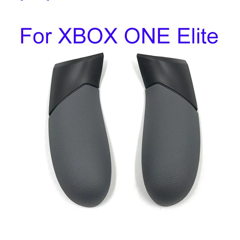 Rear Handle Grips Shell For XBOX ONE Elite Controller Gamepad Repair Back Panels Side Rails Shell Rubberized Right Left Replacem