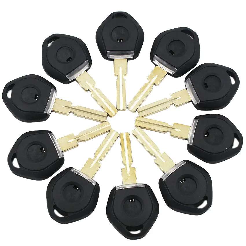 for Bmw Car Key Shell Remot Fob 4 Track Blade Transponder Key Blank Fob For BMW 3 5 7 Z3 E36 E34 E38 E39 with LED light
