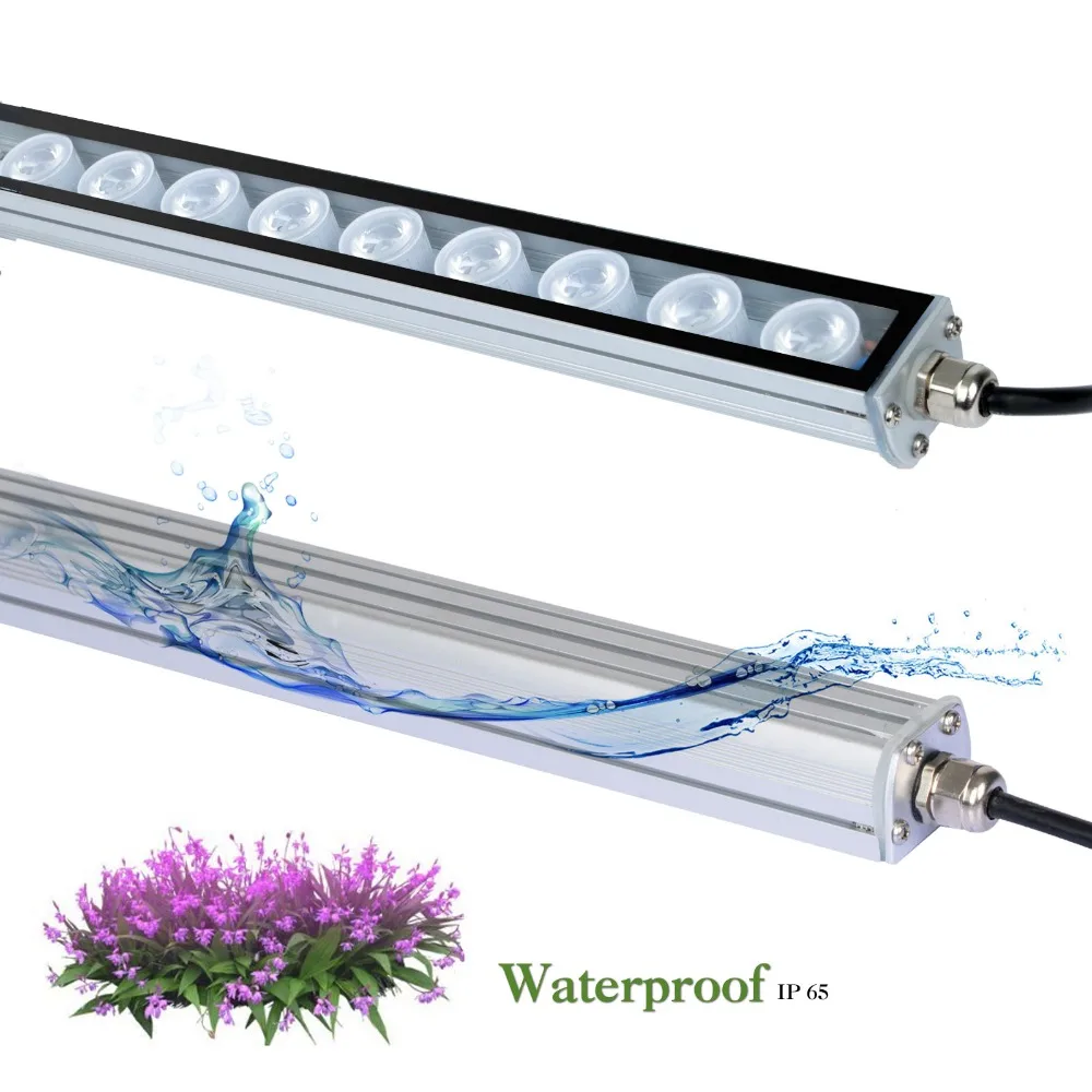 54W/81W/108W Waterproof Led Grow Light Bar strip lamp for Greenhouse Hydroponics Indoor  Commercial Plant Veg Flower Grow Tent