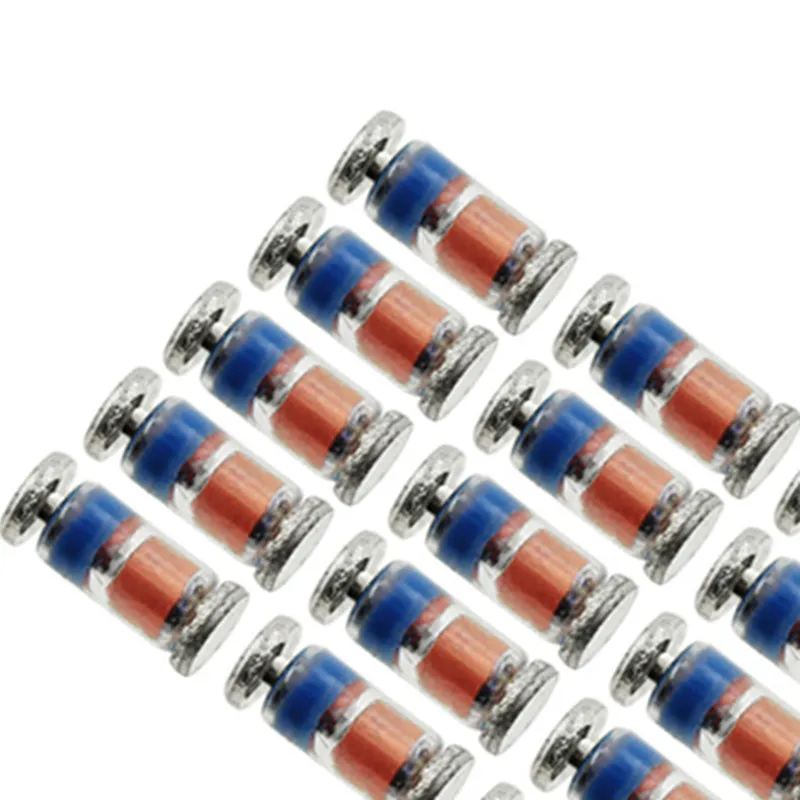 200PCS ZMM 3V 3V3 3V9 4V7 5V1 7V5 8V2 10V 12V 15V 16V 18V 20V 24V LL34 SMD Zener diode package 1/2W 0.5w Chip Zener diode