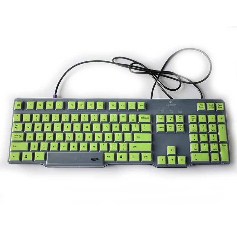 Keyboard Cover for Logitech MK100 K100 G100S 2th Desktop Keyboard Protective Film Button Full Coverage Dust Cover Protecter Film
