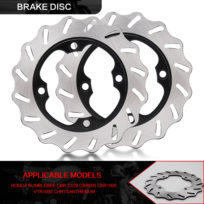 Motorcycle Rear Brake Disc Brake Rotor For Honda CBR600 F3/F4 F4i CBR600RR CBR900RR/CBR1000RR Fireblade Daytona 650 NSS250 Forza