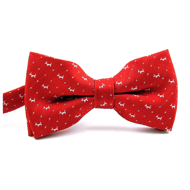 Butterfly Various Multicolor Dots Geometric Pattern Mens Pre-Tied Ajustable Silk Blend Wedding Bow Tie