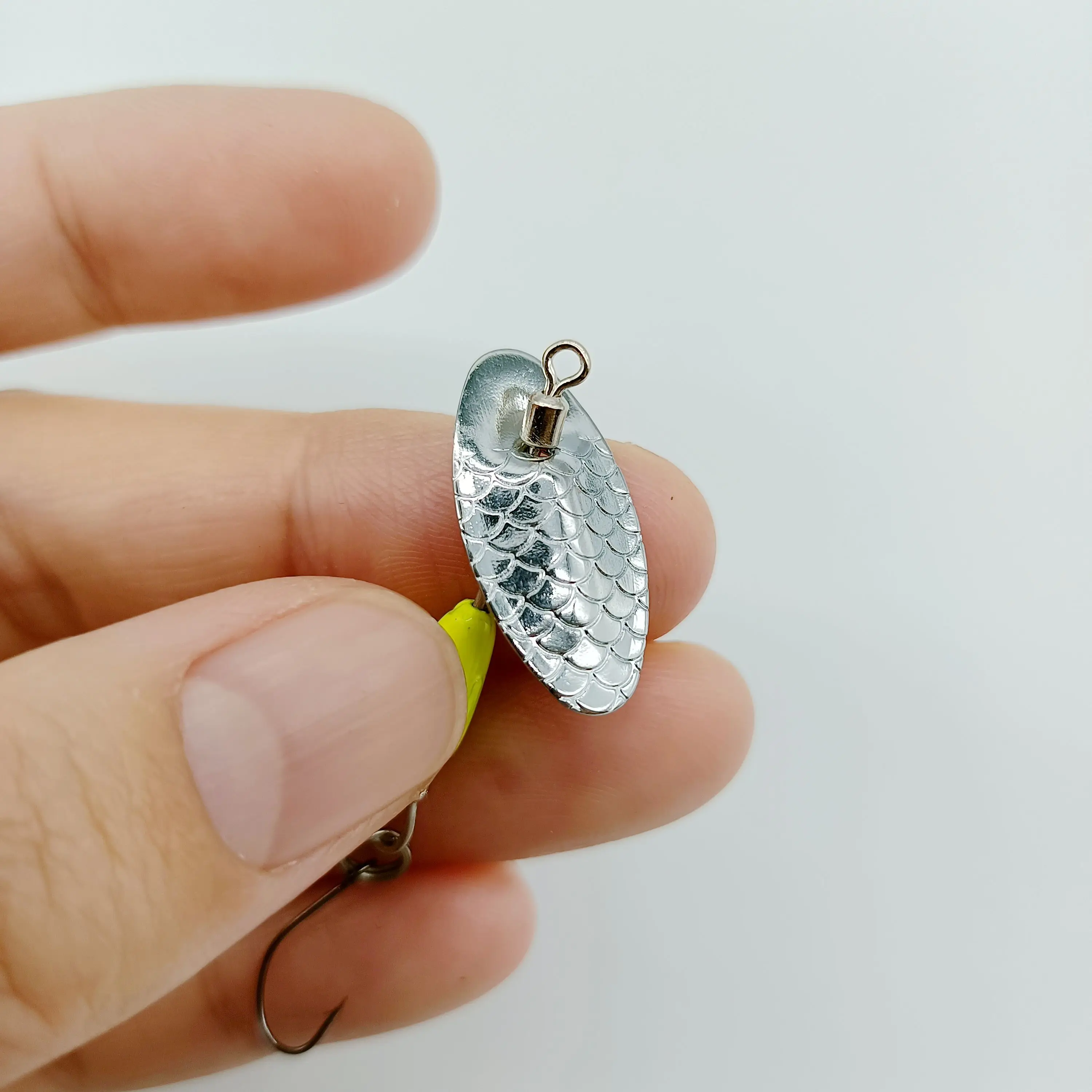 DUODUOYU 1PCS Metall Rotierenden Spinner Köder Köder 2,5g/4,5g Forelle Harten Köder Spinner Köder Künstlerische bass Köder Angeln Locken – Detail 13