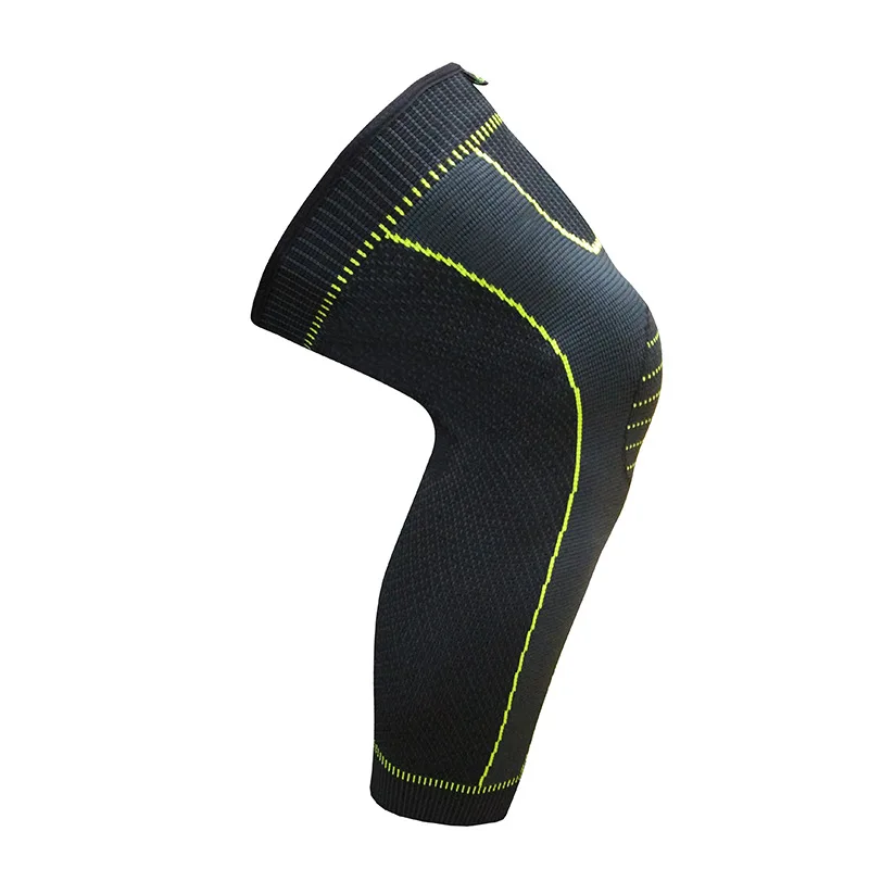 Sports Leg Protectors Knitted Pressure Kneecaps for Outdoor Cycling Basketball Long Legs