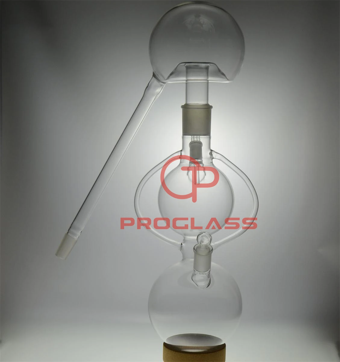 Laboratory Glass Double Pelican Distillation Kit 2000mL 45/50 Joint