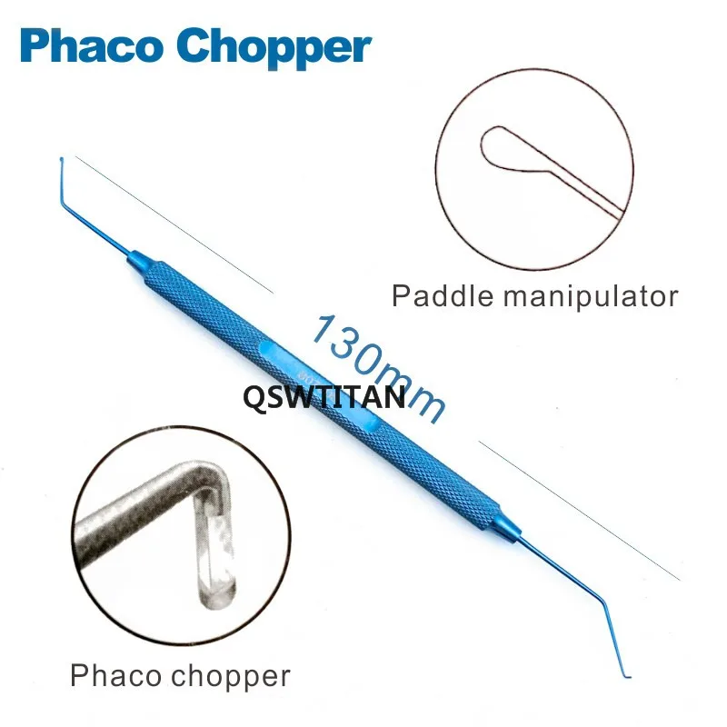 Phaco Chopper Titanium Spatula Manipulator Sinskey Hook ophthalmic instrument Pet Surgical Instruments