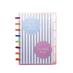 A5 B6 Disc Binder  Discbound Notebooks Planner Diy Discbound Discs Loose Leaf Binding Rings Diary