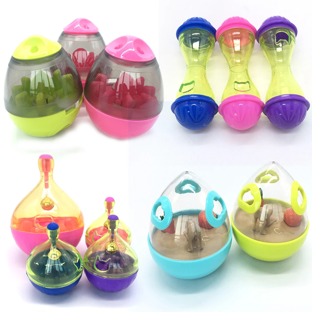 

Pet Dogs Bowl Toy Feeder Many Kinds Pets Dog Tumbler Leakage Food Ball Puppy Pet InteractiveTraining Exercise Bowl Toys