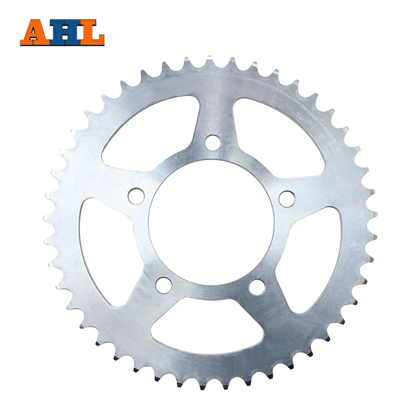 AHL Motorcycle 45T 46T 47T Rear Sprocket Gear For Benelli BJ600 BN600 TNT600 TRK502 BG300 BN302 TNT300 BJ250