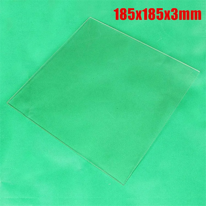 185x185x3mm Borosilicate Glass plate 3D Printer Build Plate for Flashforge Finder 3D Printer