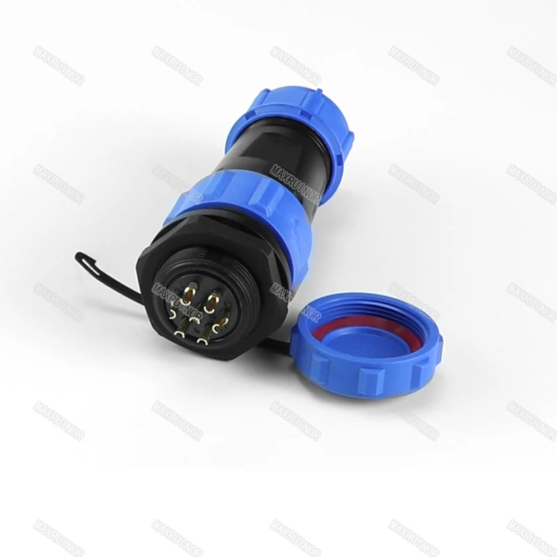 SP20 IP68 connettore impermeabile spina maschio e presa femmina 2/3/4/5/6/7/9 pin montaggio a pannello cavo cavo connettore spina aeronautica