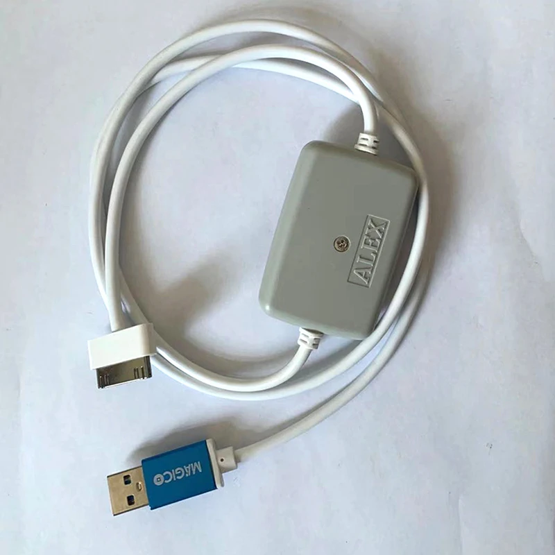 Magico 30Pin DCSD Alex Cable Engineering Serial Port Cable to Rewrite Nand Data SysCfg for iPhone 4/4S iPad 2/3/4 Change IMEI SN