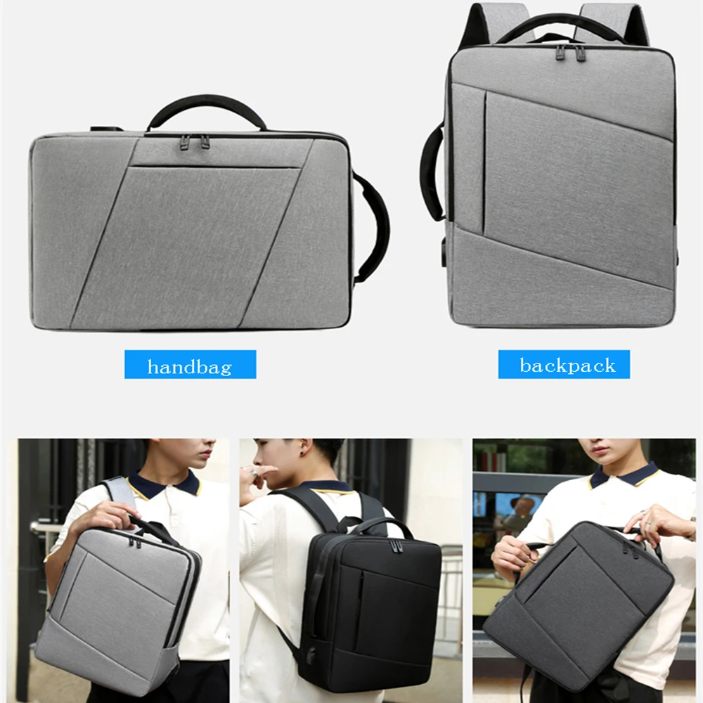 Laptop Usb Backpack School Bag Rucksack 15.6 Inch For Xiaomi HP Computer Travel Daypack Casual Large-capacity Computer Backpack