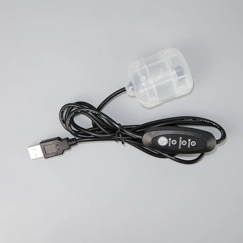 USB Motor Vibrator 3 Level Speed Regulation Massage DC 5V 4500rpm With Controller Switch