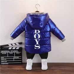 New Children's Down Jacket Winter Hooded Outerwear Boys and Girls Warm Jackets Baby Autumn Winter Colorful Coats Clothes