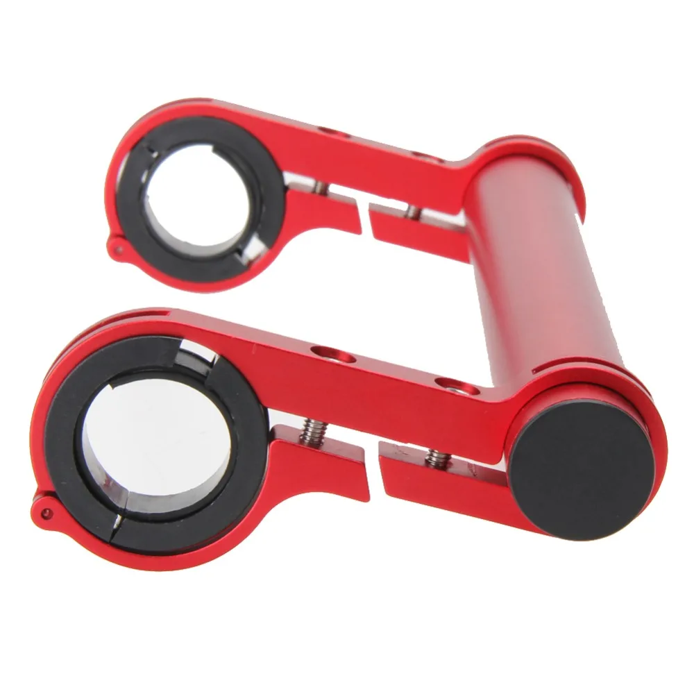 Motorcycle Aluminum Alloy Carbon Road Handlebar Integrated Aero Stem Flare Set Bar Extender Winding Mtb Bike Accessories